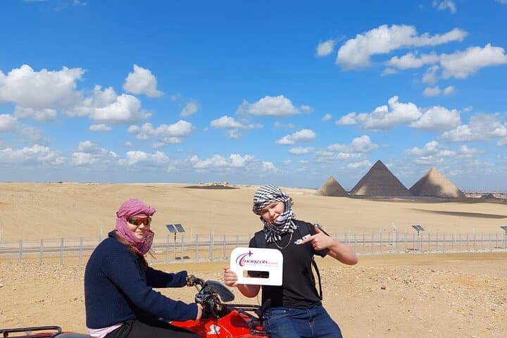 ATV Ride at the Pyramids: 1-Hour Desert ATV Experience Near Giza photo 5