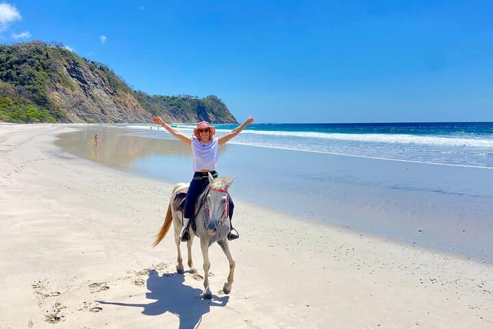 Horseback Ride to Barigona Beach — Jungle Trails, River Crossings & Picnic Swim near Samara