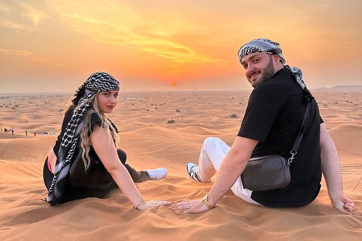 Morning Desert Safari in Dubai: Quad Biking, Sandboarding & Camel Ride photo 1
