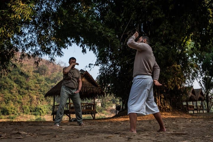 Morning Qi Gong on the Namkhan River: Luang Prabang Wellness Class photo 2