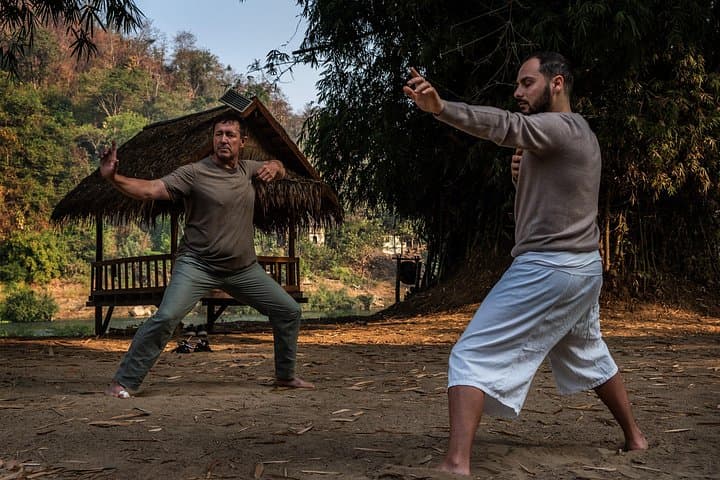 Morning Qi Gong on the Namkhan River: Luang Prabang Wellness Class
