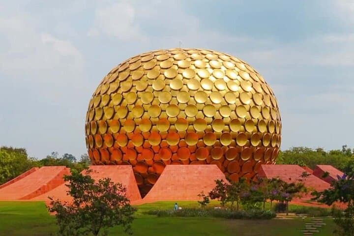 Pondicherry Private Day Tour — Auroville, Village Cycle Ride & Rock Beach Evening