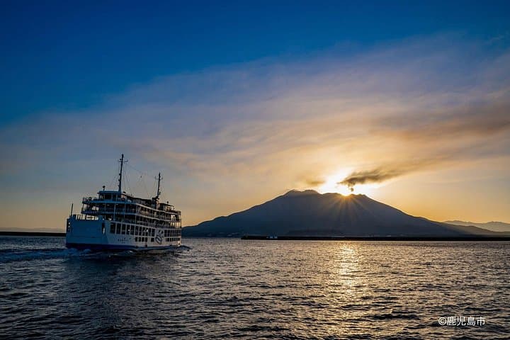 Sakurajima Sunrise E-bike Journey to Yunohira Observatory photo 1