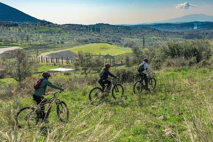 E‑Bike Ancient Messini Way: Ride to Messene’s Walls and Olive Valleys