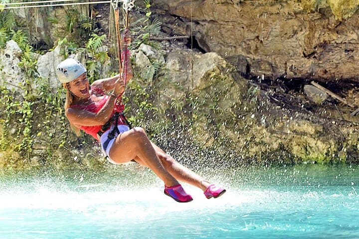 Polylimnio Waterfalls Canyoning & Zipline near Kalamata — Day Adventure photo 1