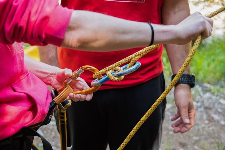 Polylimnio Waterfalls Canyoning & Zipline near Kalamata — Day Adventure photo 2