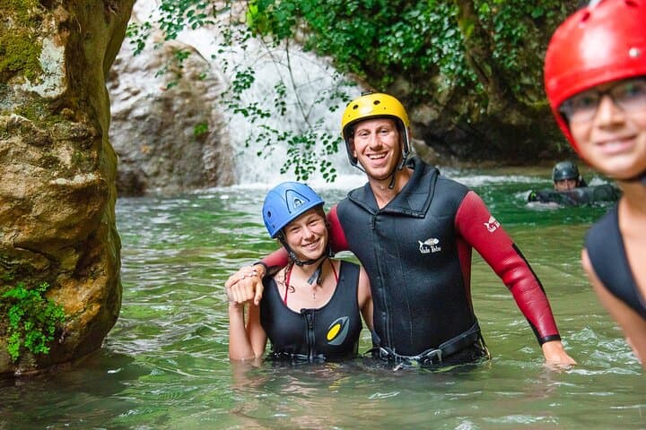 Polylimnio Waterfalls Canyoning & Zipline near Kalamata — Day Adventure photo 3