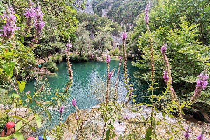 Polylimnio Waterfalls Canyoning & Zipline near Kalamata — Day Adventure photo 4