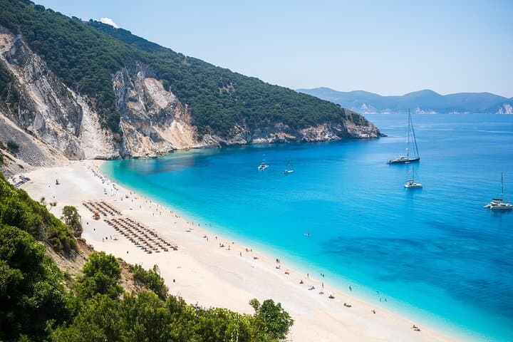 Melissani Cave & Myrtos Beach Shore Excursion — Swim the Blue of Kefalonia