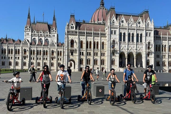 Budapest E‑Trike Tour to Margaret Island: Parliament, Basilica & Danube Ride photo 1