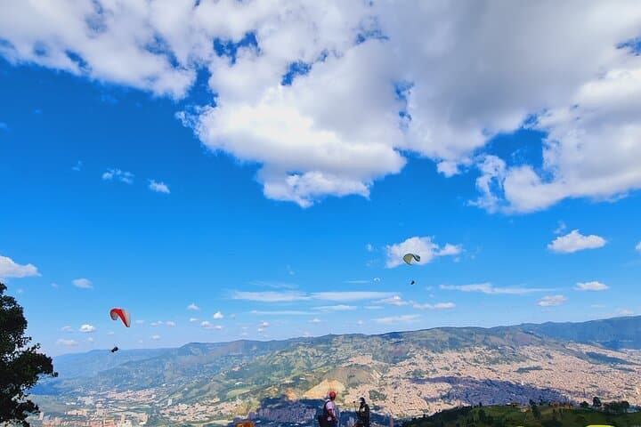 Soar Over the Aburrá Valley: Private Paragliding Experience in Medellín photo 4