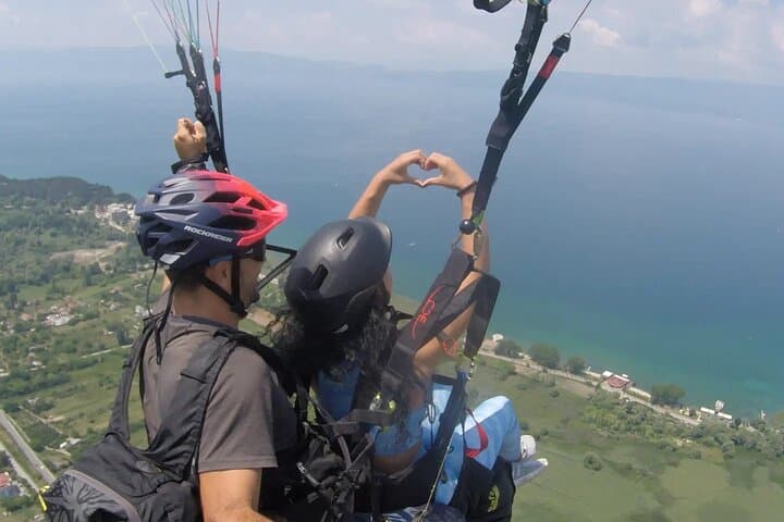 Tandem Paragliding Over Lake Ohrid: First-Class Flights from Galicica