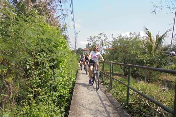 Bangkok Morning Bike Tour: Markets, Longtail Boat & Riverside Cycling photo 2
