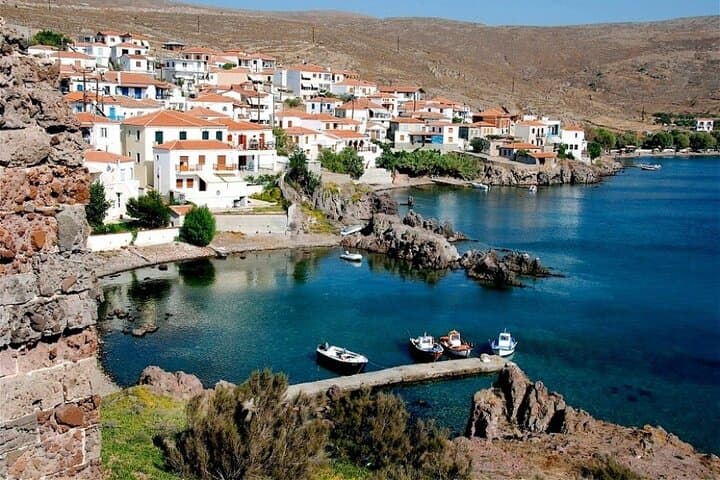 West Lesvos Day Tour: Monastery, Petrified Forest & Sigri Beach