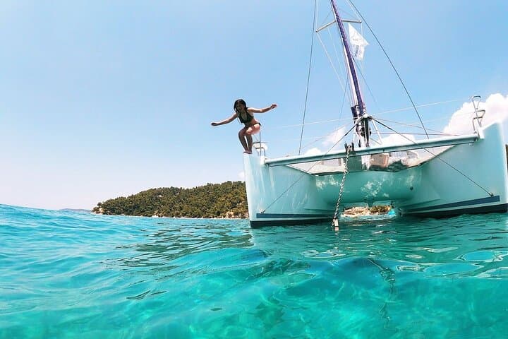 Private Full-Day Catamaran Cruise Along Corfu's Northeastern Coast photo 6