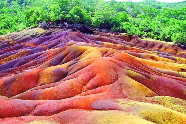 Full-Day Southwest Mauritius Tour: Trou Aux Cerfs, Grand Bassin, Chamarel & Gris Gris photo 2