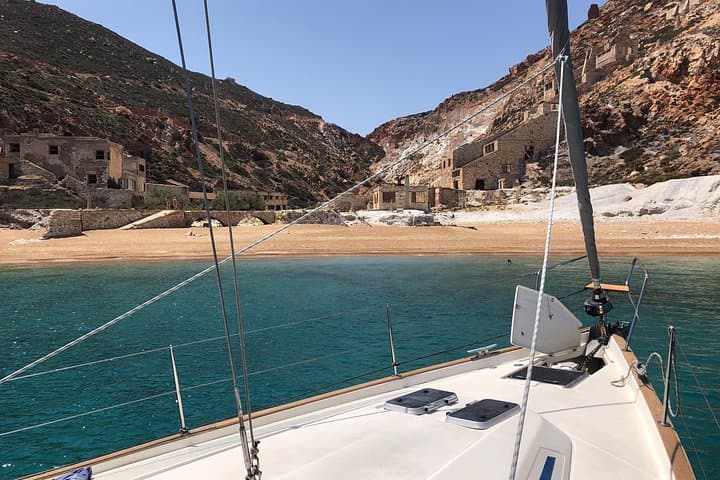 Full-Day Boat Tour Around Milos and Poliegos: Swim, Snorkel & Explore Kleftiko photo 4