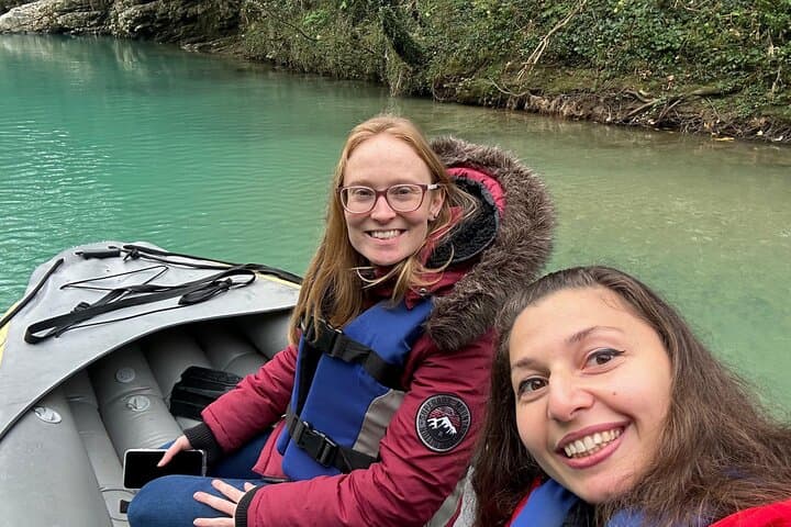 Martvili Canyon & Prometheus Cave Day Tour from Kutaisi — Boats, Stalactites & Scenic Transfer photo 4