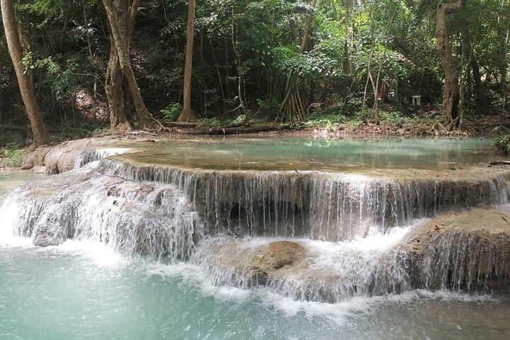 Erawan Waterfalls and Pra That Cave: Day Trip from Bangkok