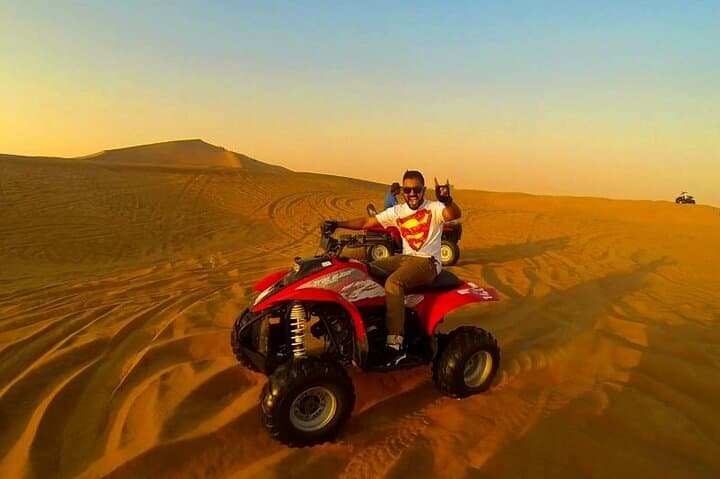 Sharm El Sheikh Desert Quad Biking Camel Ride and Bedouin Dinner Show