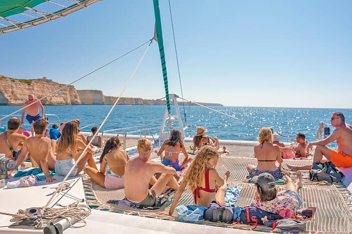 Benagil Catamaran Cruise from Portimão: Half-Day Sailing to Benagil Cave with Lunch photo 5