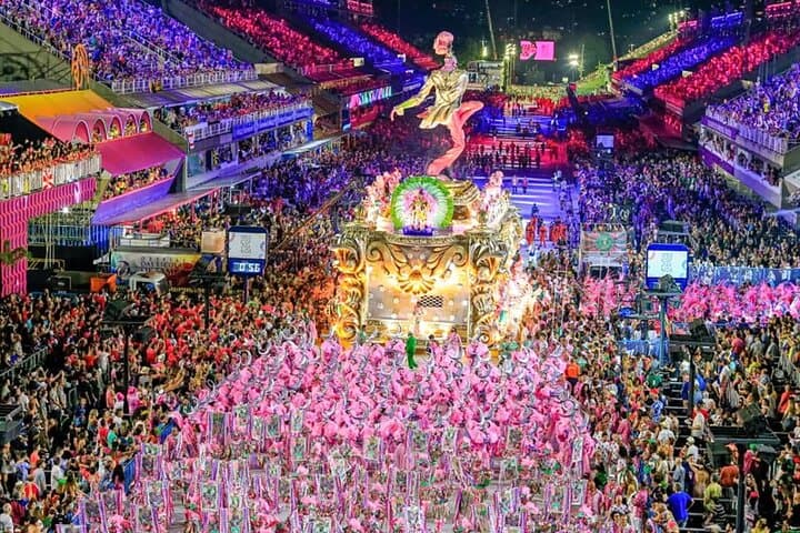 Sambadrome Marvel: Rio Carnival 2026 Parade with Transfer & Grandstand Seats