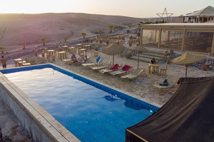 Agafay Desert Full-Day: Quad, Camel, Pool & Moroccan Dinner Show