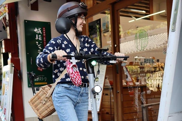Kinosaki Electric Scooter Hidden Alleyways Route — 90-Min Self-Guided Tour photo 3