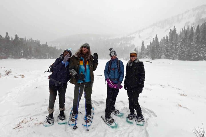Guided Snowshoeing from Denver to Rocky Mountain Alpine Lakes and Historic Ranches photo 4