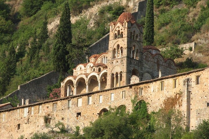 Mystras, Monemvasia & Diros Caves: Peloponnese Medieval Sites and Cave Boat Tour from Athens photo 2