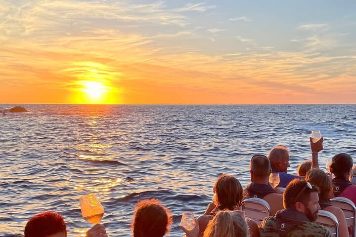 Sunset RIB Cruise to Calanques de Piana from Cargèse — Snorkel, Sea Caves & Aperitif photo 4