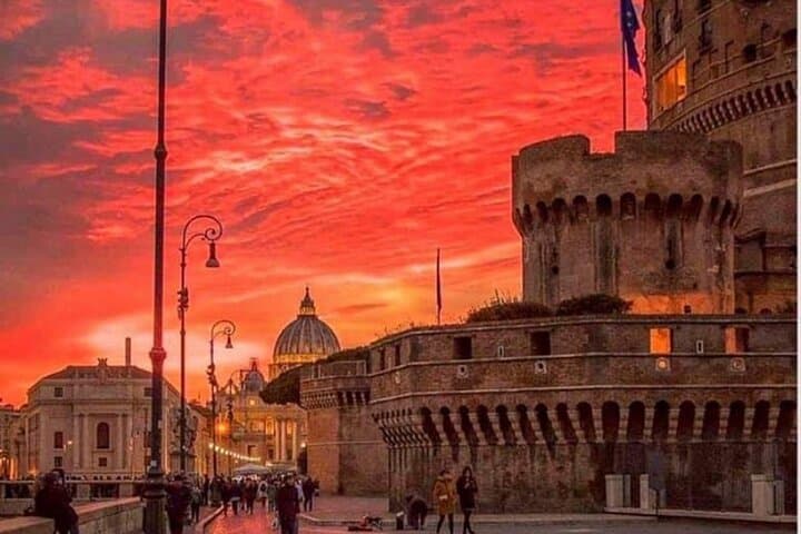 Rome Sunset & Night Private Golf Cart Tour with Gelato or Wine photo 6