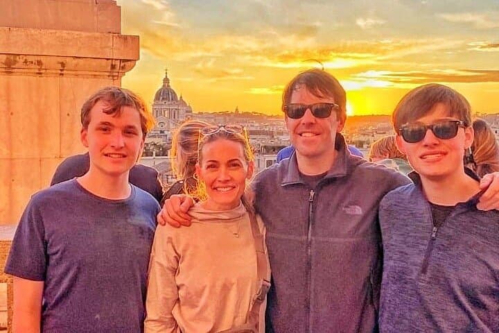 Rome Sunset & Night Private Golf Cart Tour with Gelato or Wine photo 4