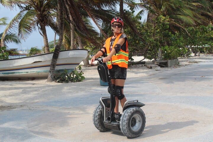 Segway Beach Ride in Costa Maya: Mahahual Guided Tour & Beach Break