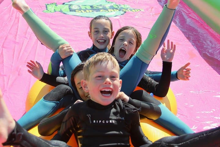 Monster 360ft Slip-and-Slide in Bude, Cornwall — Family Water Ride Near Widemouth Bay photo 4
