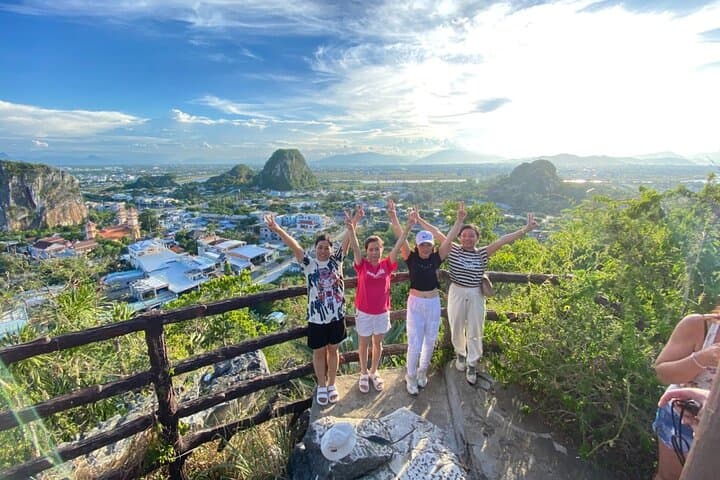 Marble Mountains, Am Phu Cave & Monkey Mountain Sunset Tour — Da Nang Evening Cultural Excursion