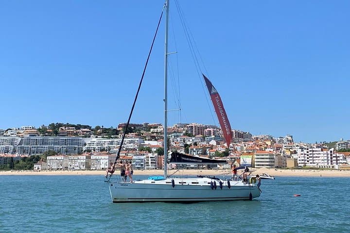 Private 4-Hour Sailing Trip to Oeiras Beach from Lisbon — Swim, Sail & Sunset Option photo 1