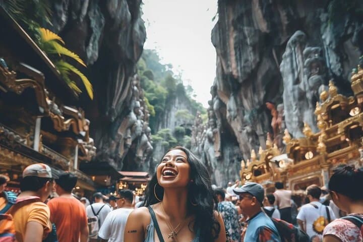 Half-Day Batu Caves Tour: Climb the Rainbow Steps & Explore Limestone Caverns