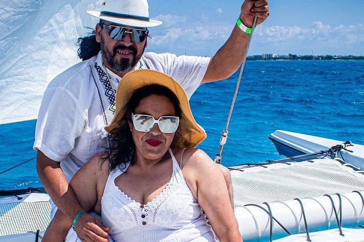 Cancun Catamaran to Isla Mujeres: Snorkel, Beach Club & Open Bar photo 4