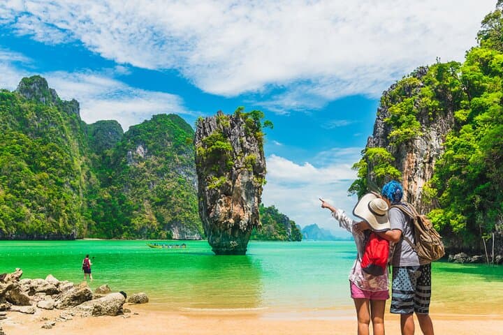 Full-Day Speedboat to James Bond Island & Phang Nga Bay Caves