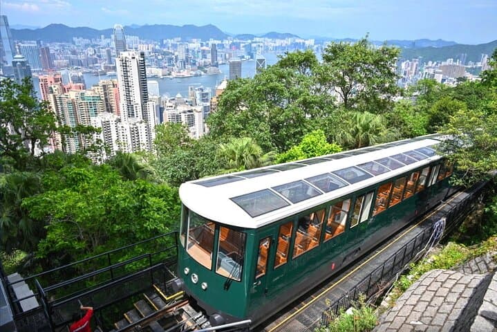 Hong Kong Peak Tram Tour: Peak Views, Mid-Levels Escalator & Tim Ho Wan Dim Sum photo 1