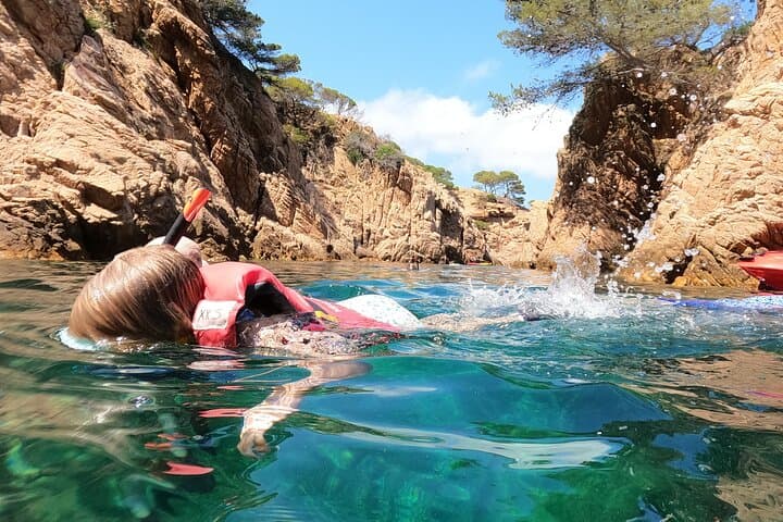 Costa Brava Kayak & Snorkel: Cliff Jumps, Coves & Picnic from Barcelona photo 4