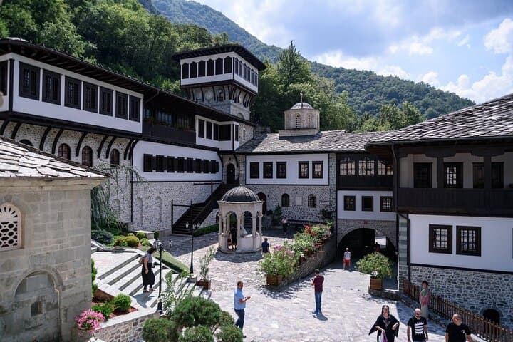 Bigorski Monastery & Duf Waterfalls Day Trip from Ohrid — Mavrovo Hike & Cultural Visit