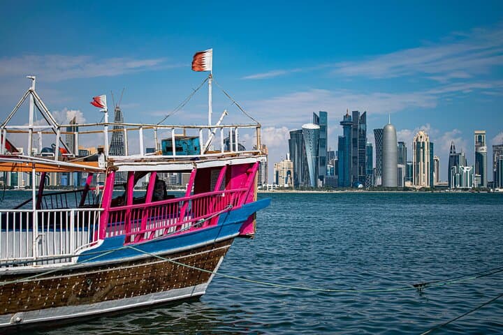 Doha City Tour & Traditional Dhow Ride — Corniche, Souq Waqif, Katara and The Pearl