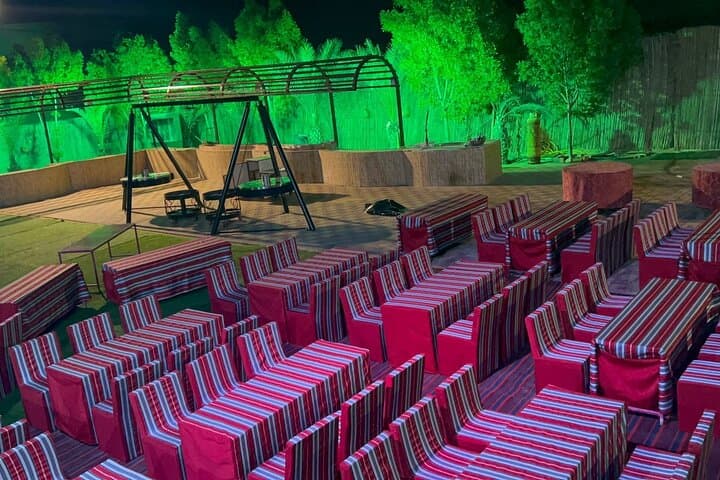 Dubai Red Dunes Desert Safari: Premium Camel Ride, Sandboarding & BBQ Experience