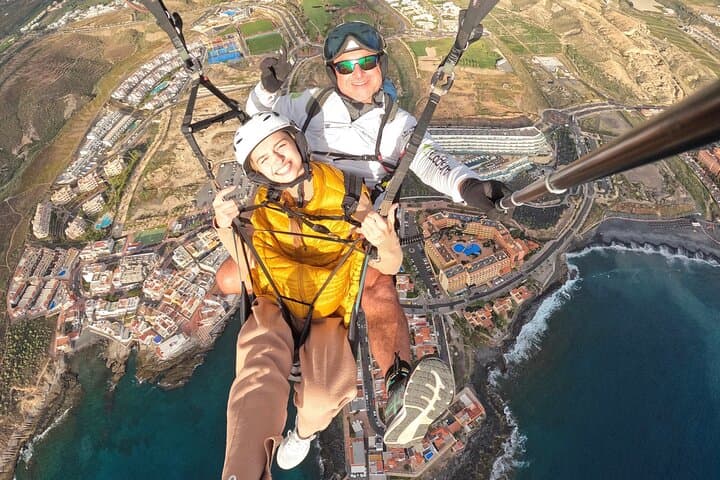 Tandem Paragliding Over Costa Adeje — Bronze Flight from South Tenerife photo 3