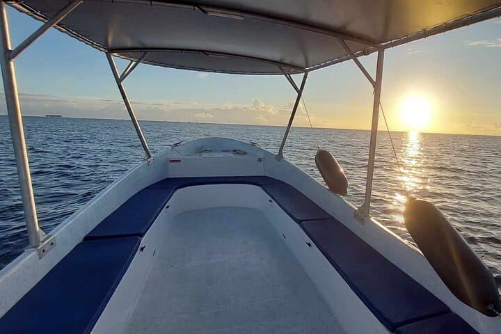 Guided Sunset Cruise on Raiatea Lagoon — Evening Boat Tour with Drinks