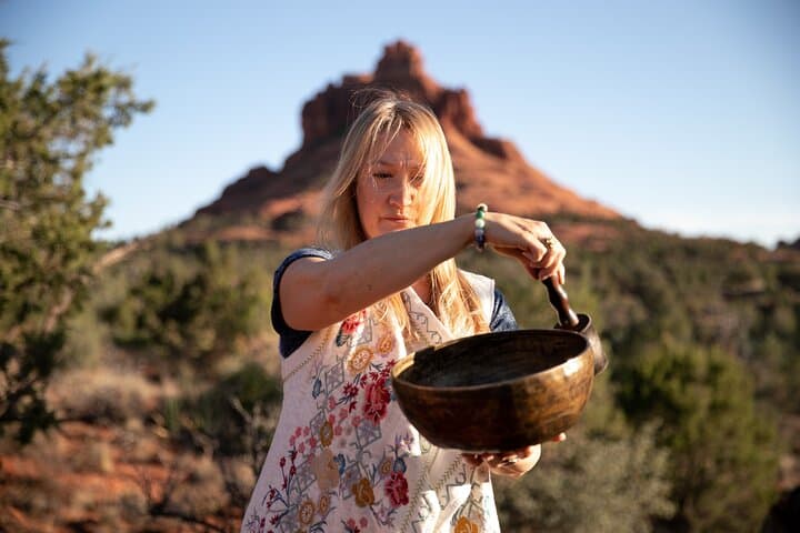 Reiki and Sound Healing on Sedona's Red Rocks — Courthouse Vista Group Healing photo 2
