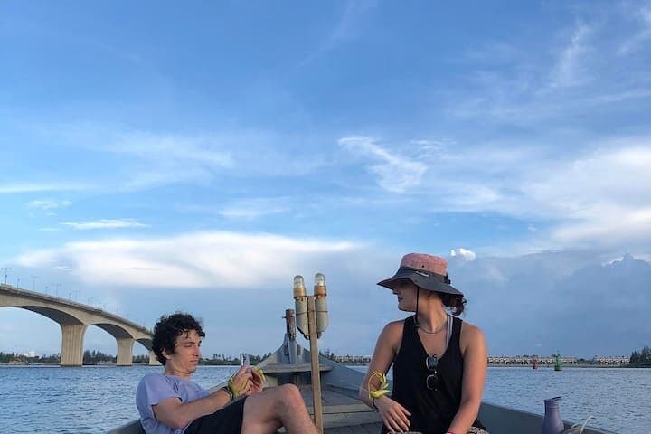 Hoi An Sunset Sampan Fishing & Charcoal BBQ on Thu Bon River photo 2
