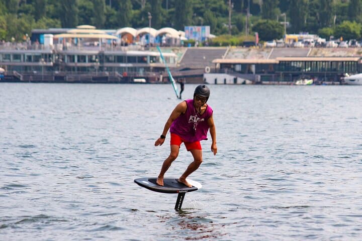 Sunset Kayak & Paddleboard on Seoul’s Han River — Lotte Tower Views